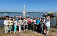 📸Фотоотчёт: наши туристы 26 июля г. Калязин, Рыбный день на Волге☀