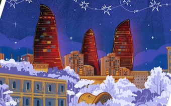 Баку: новогодние каникулы в стране огня