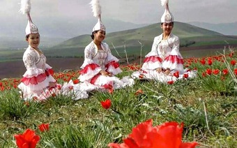 Калмыкия: фестиваль степных тюльпанов