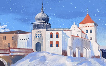 Дворцы и замки Седого Немана: от Гродно до Бреста, Рождество 03.01