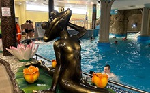 Фотоотчет : 13 июля  наши туристы отдыхали в Аквапарке