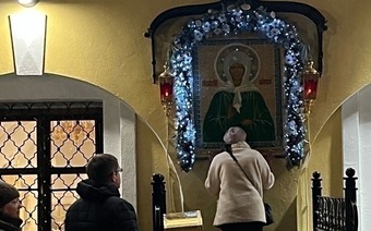Покров Пресвятой Богородицы. К святым мощам  Матроны Московской