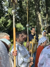 Храм Всех Святых . С Мини концертом 