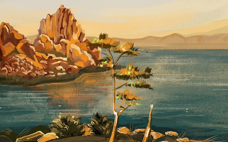 Байкал: золотая осень