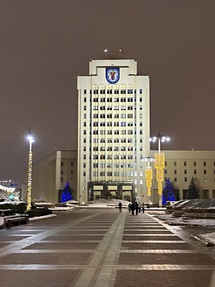 Новый год в Беларуси. Минск - Сула