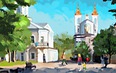 Беларусь Марка Шагала: ратуши и костёлы